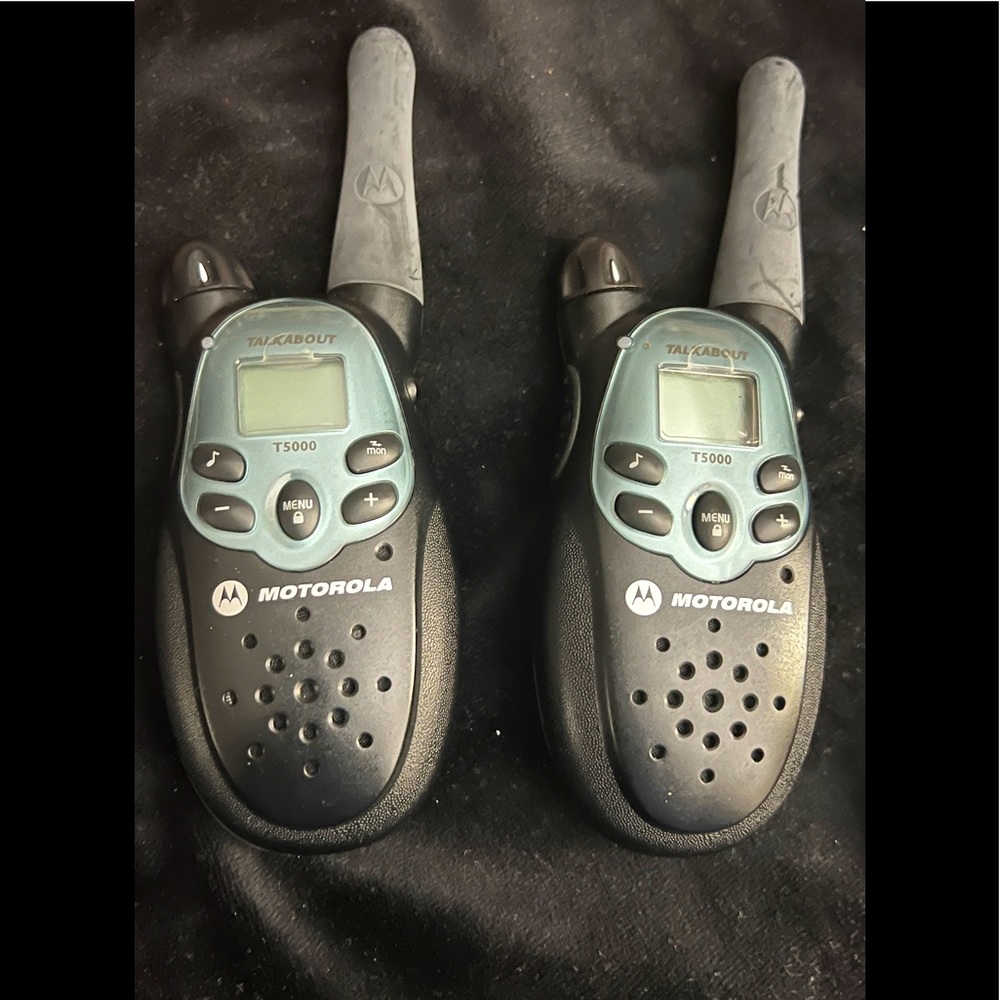 Pair of two-way “vintage” walkie-talkies, EXCELLENT CONDITION